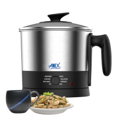 ANEX Kettle AG 4054 Deluxe 600 Watts Multipurpase Function 1.6 Liter Capacity. Brand Warranty  H MALL
